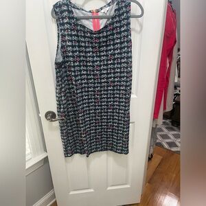 Crown & Ivy Multicolor Bicycle Print Dress